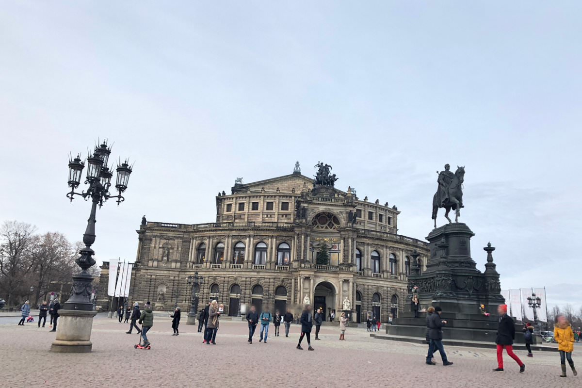 Semper Opera and Theaterplatz